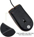 Guiheng 10 Pack Wired Mouse, USB Wired Computer Mouse for Right or Left Hand, Ergonomic Computer Mouse with Durable Clicks for PC, Computer, Laptop, Desktop, Chromebook, Notebook, Mac