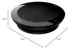 Jabra Speak 410 Corded Speakerphone for Softphones – Easy Setup, Portable USB Speaker for Holding Meetings Anywhere with Outstanding Sound Quality