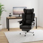 GTRACING Gaming Chair,Office Chair with Pocket Spring Lumbar Support, Ergonomic Comfortable Wide Office Desk Computer Chair with Outward Fixed Soft Armrests and Footrest (PU Leather, Black)