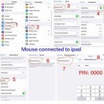 PEIBO Bluetooth Wireless Mouse for Laptop mac MacBook ipad MacBook air MacBook pro pc Desktop Computer Windows Chromebook Notebook (Silver)