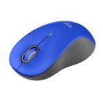 Logitech Signature M550 L Full Size Wireless Mouse - for Large Sized Hands, 2-Year Battery, Silent Clicks, Bluetooth, Multi-Device Compatibility - Blue