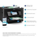 Epson® Workforce® Pro WF-4820 Wireless Color Inkjet All-In-One Printer, Black, Large