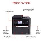 Canon imageCLASS MF275dw - Monochrome, Duplex Wireless Laser Printer, All-In-One With Scanner, Copier, Fax, Mobile Ready, 30 PPM, Black