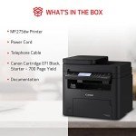 Canon imageCLASS MF275dw - Monochrome, Duplex Wireless Laser Printer, All-In-One With Scanner, Copier, Fax, Mobile Ready, 30 PPM, Black