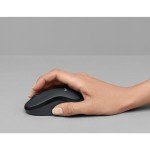 Logitech M220 Silent Wireless Mouse, 2.4 GHz with USB Receiver, 1000 DPI Optical Tracking, 18-Month Battery, Ambidextrous, Compatible with PC, Mac, Laptop (Off-White)