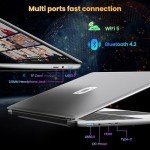jumper Laptop, 12GB RAM 640GB ROM, Office 365-1 Year 5305U Processor, 15.6 Inch Computer, FHD IPS Screen, 38Wh Battery, 2 Stereo Speakers, USB3.0 * 2, HDMI.