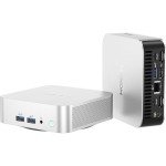 GEEKOM A6 Mini PC, AMD Ryzen 7 6800H(8C/16T, up to 4.7GHz), 32GB DDR5 RAM, 1TB PCIe 4.0 NVMe SSD, Radeon 680M, Compact Aluminium Design Windows 11 Pro Desktop Computer with USB4/8K UHD/Wi-Fi 6E/BT 5.2