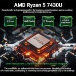 HP 2025 17 Inch Laptop Computer, 17.3 IPS FHD Business Laptop PC, AMD Ryzen 5 6-Core, 64GB RAM 2.5TB Storage (2TB SSD+512GB Docking Set), Windows 11 Pro Lifetime Office, 10-Key Number Pad
