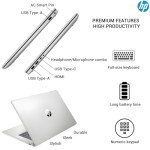 HP 2025 17 Inch Laptop Computer, 17.3 IPS FHD Business Laptop PC, AMD Ryzen 5 6-Core, 64GB RAM 2.5TB Storage (2TB SSD+512GB Docking Set), Windows 11 Pro Lifetime Office, 10-Key Number Pad