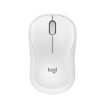 Logitech M240 Silent Bluetooth Mouse, Wireless, Compact, Portable, Smooth Tracking, 18-Month Battery, for Windows, macOS, ChromeOS, Compatible with PC, Mac, Laptop, Tablets - Off White