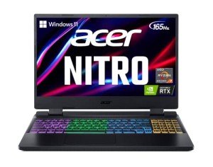 Acer Nitro 5 AN515-46-R0EQ Gaming Laptop | AMD Ryzen 7 6800H Octa-Core CPU | NVIDIA GeForce RTX 3070 Ti Laptop GPU | 15.6" QHD FreeSync 165Hz IPS | 32GB DDR5 | 1TB Gen 4 SSD | Wi-Fi 6E | RGB Backlit