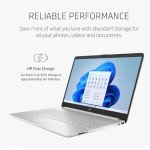 HP 2023 15.6" HD Touchscreen Laptop, Intel Core i3-1215U (Beat i5-1135G7), 32GB RAM, 1TB SSD, Intel UHD Graphics, WiFi, Bluetooth, HDMI, USB-A&C, Long Battery Life, Windows 11 Home, Silver