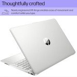 HP 2023 15.6" HD Touchscreen Laptop, Intel Core i3-1215U (Beat i5-1135G7), 32GB RAM, 1TB SSD, Intel UHD Graphics, WiFi, Bluetooth, HDMI, USB-A&C, Long Battery Life, Windows 11 Home, Silver