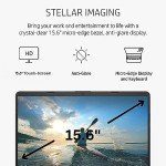 HP 2023 15.6" HD Touchscreen Laptop, Intel Core i3-1215U (Beat i5-1135G7), 32GB RAM, 1TB SSD, Intel UHD Graphics, WiFi, Bluetooth, HDMI, USB-A&C, Long Battery Life, Windows 11 Home, Silver