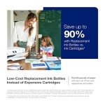 Epson EcoTank ET-2850 Wireless Color All-in-One Cartridge-Free Supertank Printer with Scan, Copy and Auto 2-sided Printing - White (Renewed)