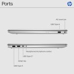 HP 17.3 inch Laptop, FHD Display, Intel Core i5-1334U, 16 GB RAM, 512 GB SSD, Intel Iris Xe Graphics, Windows 11 Home, Natural Silver, 17-cn3399nr