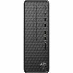 hp Slim Desktop, Intel Celeron Processor J4025, 8 GB DDR4-2400 SDRAM Memory, Intel UHD Graphics 600, Finish in Dark Black, Windows 11 Home, S01-aF2011