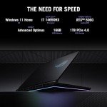 ASUS ROG Strix G16 (2025) Gaming Laptop, 16” FHD+ 16:10 165Hz/3ms Display, NVIDIA® GeForce RTX™ 5060 Laptop GPU, Intel® Core™ i7 Processor 14650HX, 16GB DDR5, 1TB Gen 4 SSD, Wi-Fi 7, Windows 11 Home