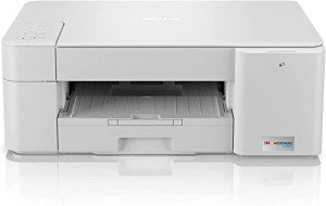 Brother MFC-J1205W INKvestment Tank Wireless Multi-Function Color Inkjet Printer with Up to 1-Year in Box (Renewed Premium), White