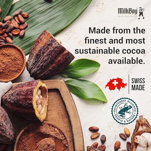 Milkboy Swiss Premium White Chocolate Bar 3.5 oz