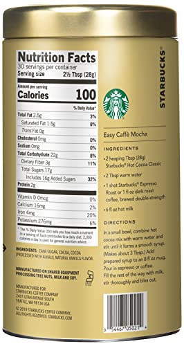 Starbucks Classic Hot Cocoa - 30 Ounce Duo