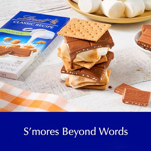 Lindt Hazelnut Milk Chocolate Bar - 12 Pack