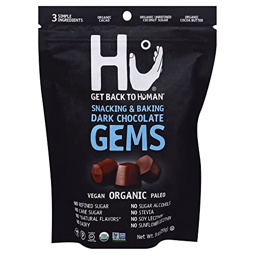HU Kitchen Organic Dark Chocolate Gems, 9oz
