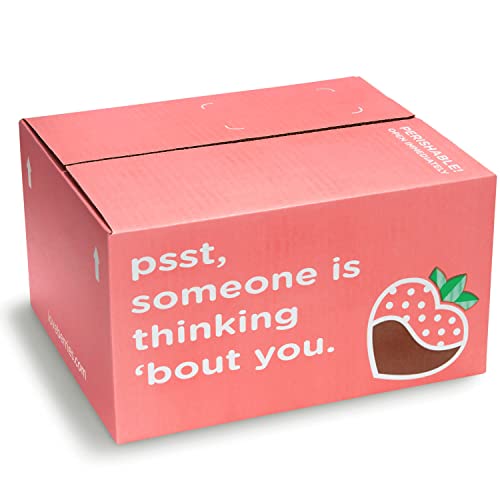 Happy Birthday Chocolate-Dipped Strawberry Gift Box