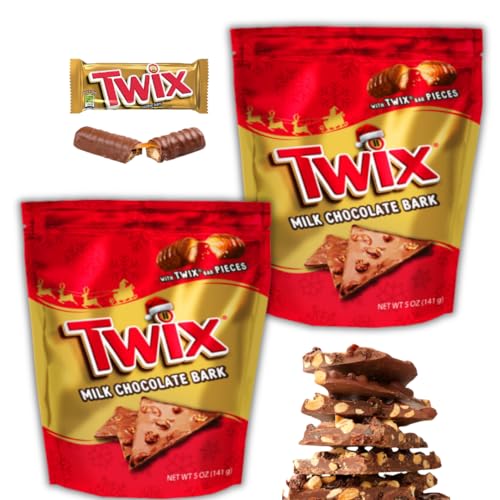 Twix Mini Chocolate Bark - Holiday Treats Pack
