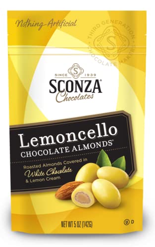 Lemoncello Cream White Chocolate Almonds - 3 Pack