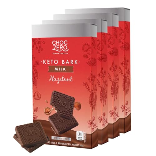 ChocZero Milk Chocolate Hazelnut Keto Bark
