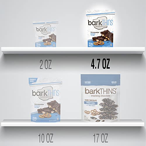 BarkTHINS Dark Chocolate Pretzel Sea Salt Snack