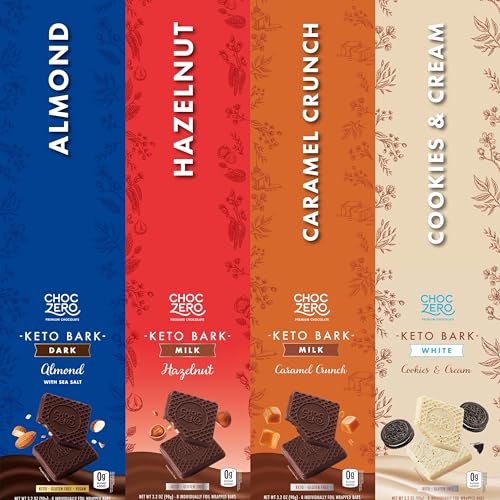ChocZero Milk Chocolate Hazelnut Keto Bark