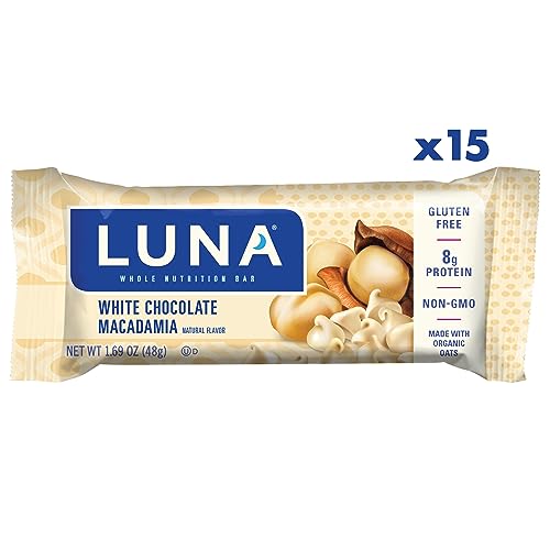 Gourmet White Chocolate Macadamia Snack Bars 15 Count