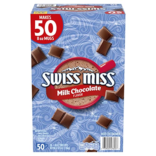 Swiss Miss Milk Chocolate Hot Cocoa Mix 50-Pack