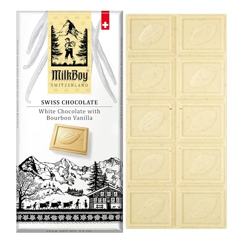 Milkboy Swiss Premium White Chocolate Bar 3.5 oz