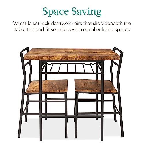 Modern 3-Piece Space-Saving Dining Set