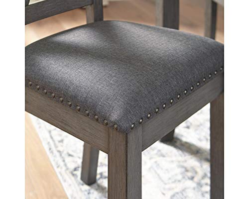 Caitbrook Rustic 7-Piece Dining Set in Gray