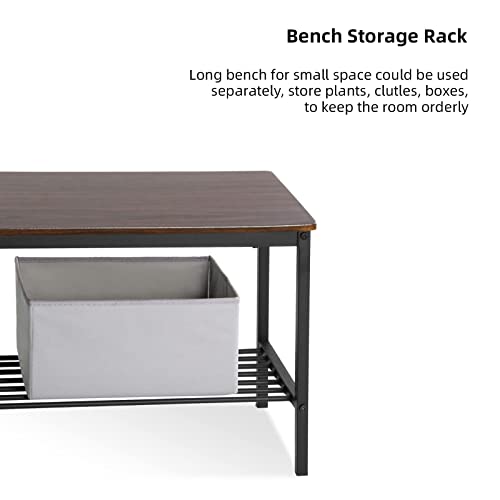 Rustic Oak 4-Piece Dining Table Set