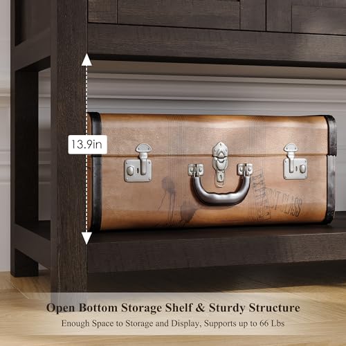 Modern Farmhouse Buffet Sideboard Cabinet with Storage