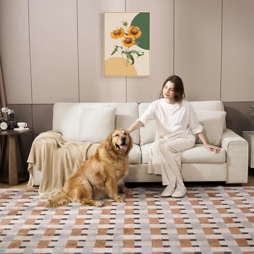 Modern Chenille Recliner Loveseat Sofa in Beige