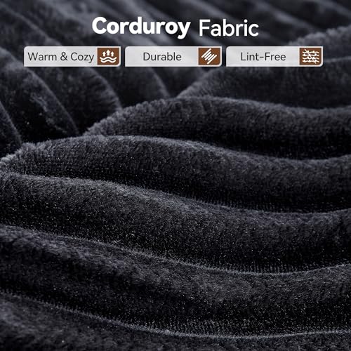 CAODOC 104" Cloud Sectional Couch with Comfy Chaise, Boneless L Shape Sofa with Deep Seat, Minimalist Modular Couches Sleeper for Living Room Bedroom Apartment Lounge,Black