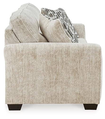 Signature Design by Ashley Lonoke Contemporary Sofa for Living Room, Beige