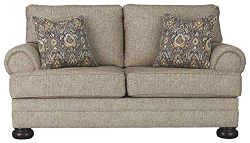 Signature Design by Ashley Kananwood New Traditional Loveseat, Light Brown