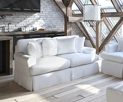 Sunset Trading SU-117610-423080 Horizon Slipcovered Loveseat