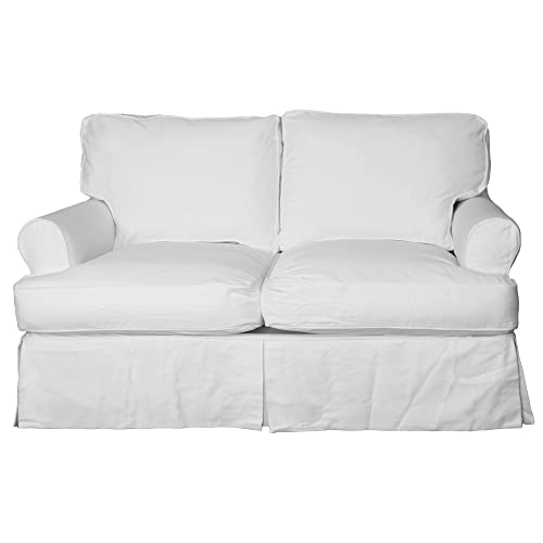 Sunset Trading SU-117610-423080 Horizon Slipcovered Loveseat
