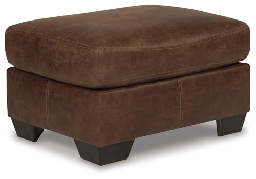 Signature Design by Ashley Bladen Modern Rectangular Ottoman, Dark Brown