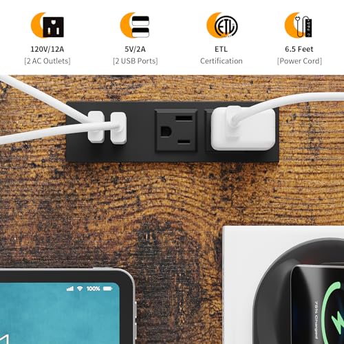 oneinmil 3-Piece Farmhouse Table Set Includes 31” Coffee Table and Side Tables with Storage Space, Retro Tables for Living Room, White