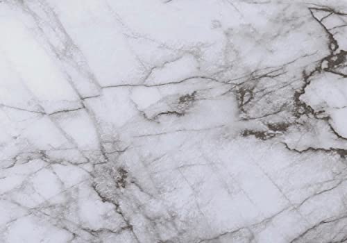 Monarch Specialties 7953P Table, 3pcs Set, Coffee, End, Side, Accent, Living Room, Metal, Laminate, White Marble Look, Grey, Contemporary, Modern Set-3Pcs Silver, 42.25" L x 22" W x 18.25" H