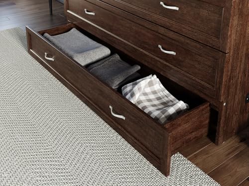 AFI, Northfield Murphy Bed Chest, Queen, Burnt Amber